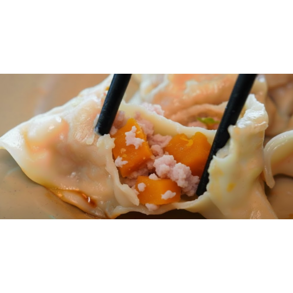 南瓜豬肉水餃